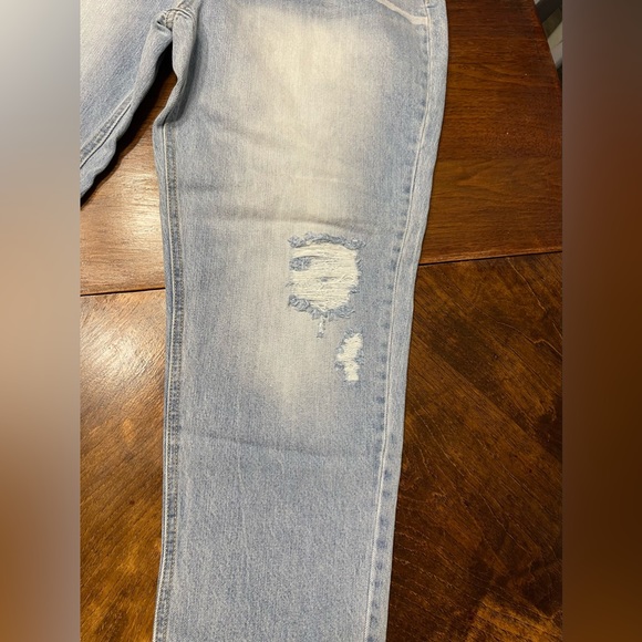 NoBo women’s jeans size 17 wide leg distressed NWT - Picture 3 of 14